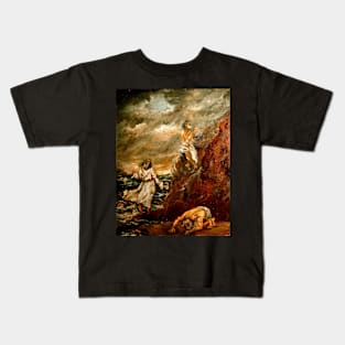 Study - TheThree Hermits Kids T-Shirt